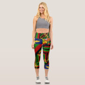 Azorener Stolz Capri Leggings (Vorderseite)