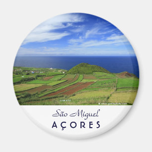 Azorenküstenlandschaft Magnet