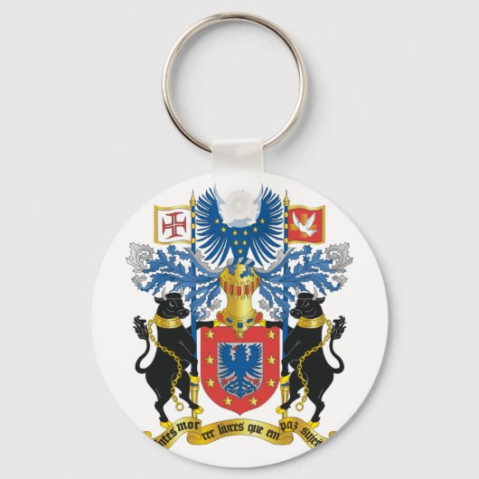 Azores-Emblem Schlüsselanhänger (Vorderseite)