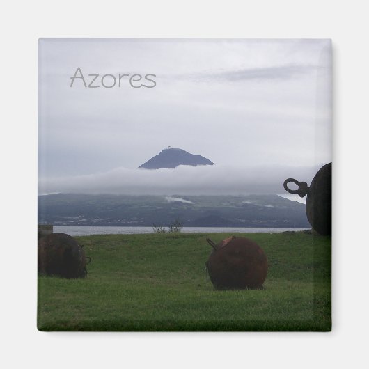 Azores, Faial Island, Magnet (Vorne)