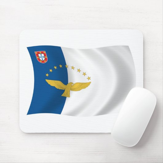Azores Flag Mousepad (Mit Mouse)
