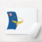 Azores Flag Mousepad (Mit Mouse)