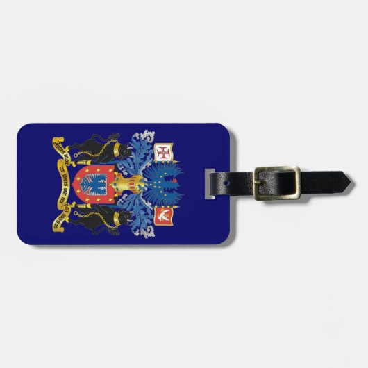 AZORES* Gepäckmarke Gepäckanhänger (Vorderseite horizontal)