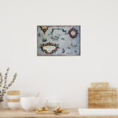 Azores Historic Map Poster (Küche)