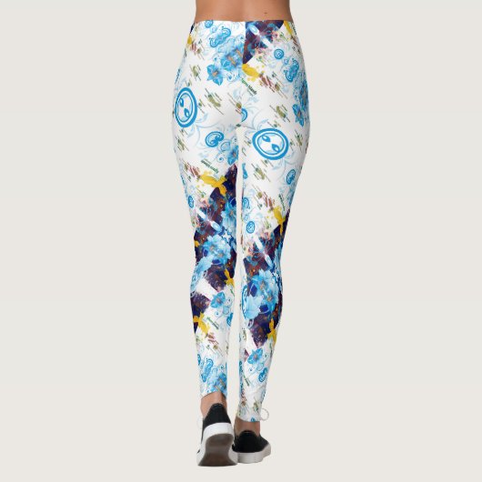 Azores-Inseln Leggings (Rückseite)