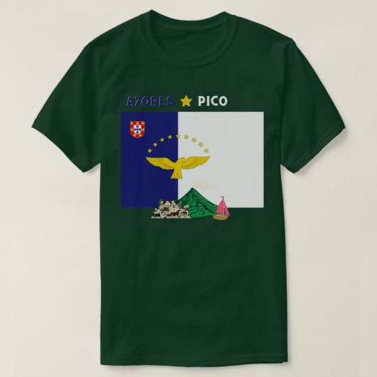 Azores Pico T-Shirt (Design vorne)