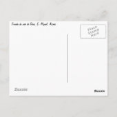 Azores Postcard-Ermida mae de Deus Postkarte (Rückseite)