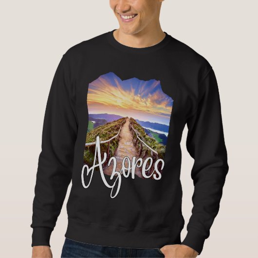 Azores Souvenirs Portuguese Roots Azores Sweatshirt (Vorderseite)