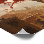 Azrael Floating Over Humanity - Poster (Ecke)