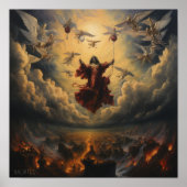 Azrael schweben über Humanity Poster - Atemberaube (Vorne)