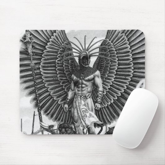 aztec20warrior mousepad (Mit Mouse)