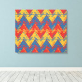 Aztec Abstrakt Leinwanddruck (Insitu (Holzboden))