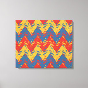 Aztec Abstrakt Leinwanddruck