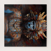 Aztec Abstrakt Vibranal Fusion Art Puzzle (Horizontal)