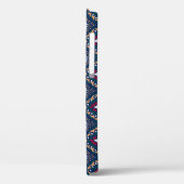 Aztec Allure: Stamm gestreift Elegance Case-Mate iPhone Hülle (Rückseite / Links)