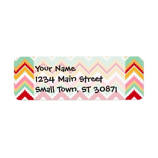Aztec Andes Tribal Mountains Zickzack Fiesta ZigZa (Vorne)
