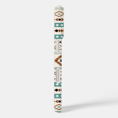 Aztec Aquamarin Terracotta Schwarzes Creme Mixed M Case-Mate iPhone Hülle (Rückseite / Rechts)