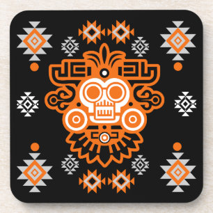 Aztec-Arizona-Druck Getränkeuntersetzer