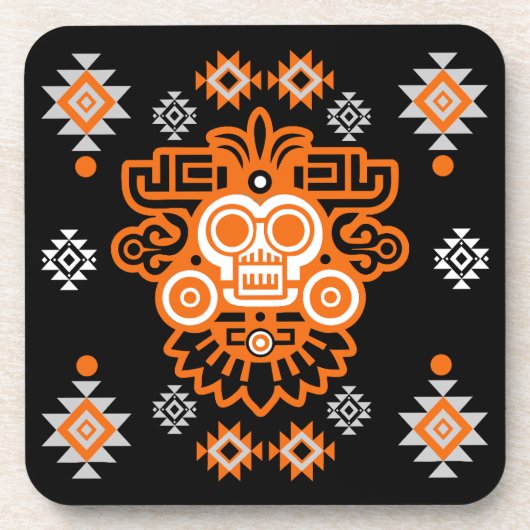 Aztec-Arizona-Druck Getränkeuntersetzer (Vorderseite)