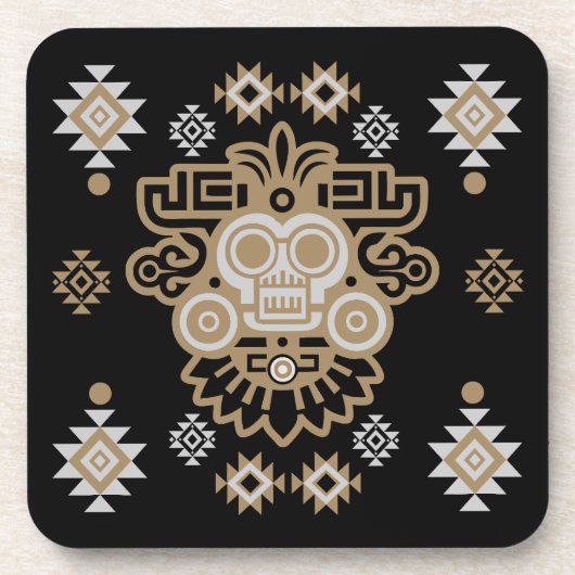 Aztec-Arizona-Druck Getränkeuntersetzer (Vorderseite)