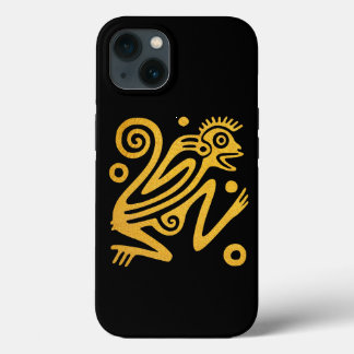 Aztec Art Golden Monkey Art des alten Mexiko Case-Mate iPhone Hülle