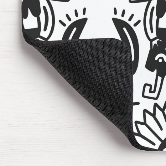 Aztec Art - Lizard Muster Mousepad (Ecke)