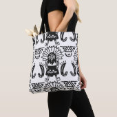 Aztec Art - Lizard Muster Tasche (Von Nahem)