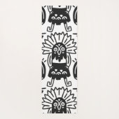 Aztec Art - Lizard Muster Yogamatte (Rückseite)