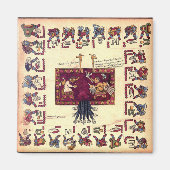 Aztec Art Magnet (Vorne)