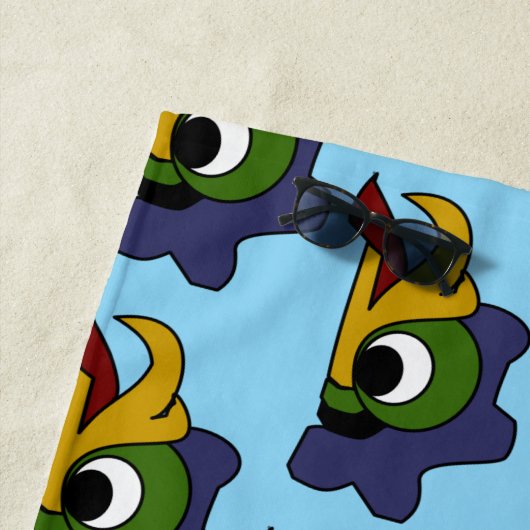 Aztec Bird Strandtuch (Beispiel)