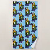 Aztec Bird Strandtuch (Vorderseite)