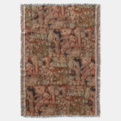 Aztec Blanket Decke (Vorderseite Vertikal)