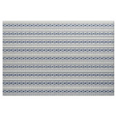 Aztec Blauer und Weiße Nahtlose Premium-Stoffe Stoff (Yard (91,4 cm))