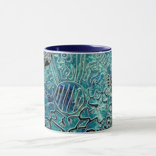Aztec Blues Combo Tasse (Zentrum)