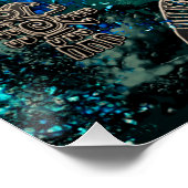 Aztec Blues Poster Paper (Semi-Gloss) (Ecke)