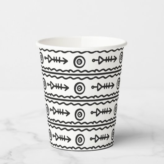 Aztec Boho Pappbecher (Links)