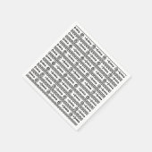 Aztec Boho Serviette (Ecke)