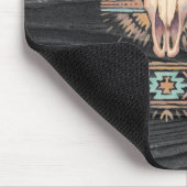 Aztec Boho Skull Mousepad (Ecke)