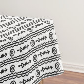 Aztec Boho Tischdecke (Beispiel)