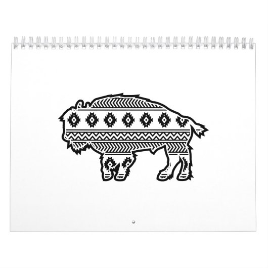 Aztec Buffalo Kalender (Titelbild)