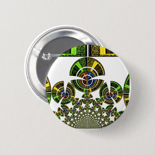 Aztec Button (Vorne & Hinten)