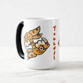 Aztec Calendar Day 08 - Tochtli Verwandlungstasse (Vorderseite Links)