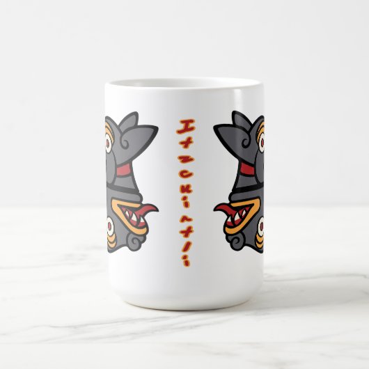 Aztec Calendar Day 10 - Itzcuintli Verwandlungstasse (Zentrum)