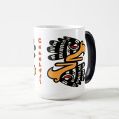 Aztec Calendar Day 15 - Cuauhtli Verwandlungstasse (VorderseiteRechts)