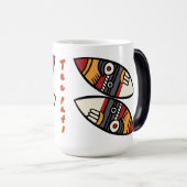 Aztec Calendar Day 18 - Tecpatl Verwandlungstasse (VorderseiteRechts)