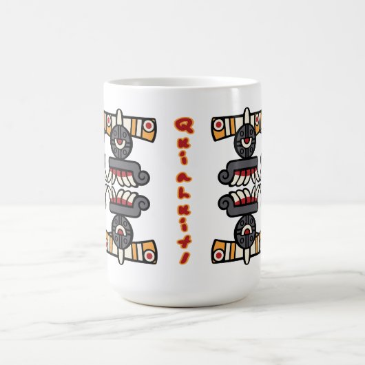 Aztec Calendar Day 19 - Quiahuitl Verwandlungstasse (Zentrum)