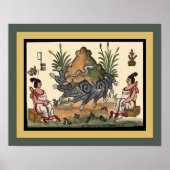 Aztec Ceremonies ~ Archäologie ~ Tovar Codex ~ * Poster (Vorne)