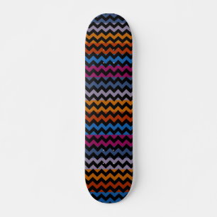 Aztec-Chevron-Zickzack-Streifenmuster 8 Skateboard