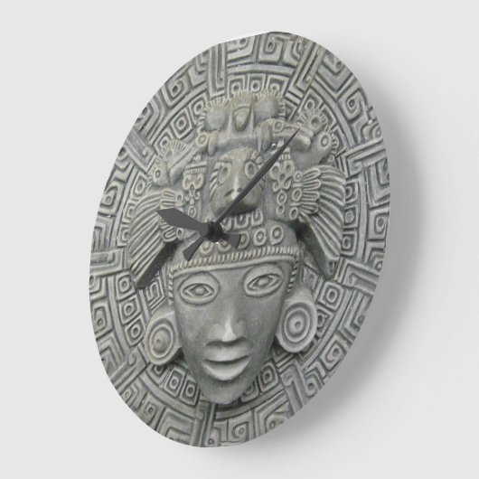 Aztec Clock Große Wanduhr (Winkel)