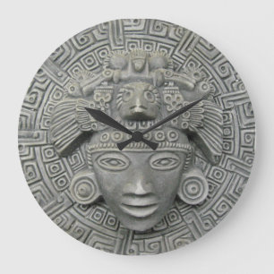 Aztec Clock Große Wanduhr